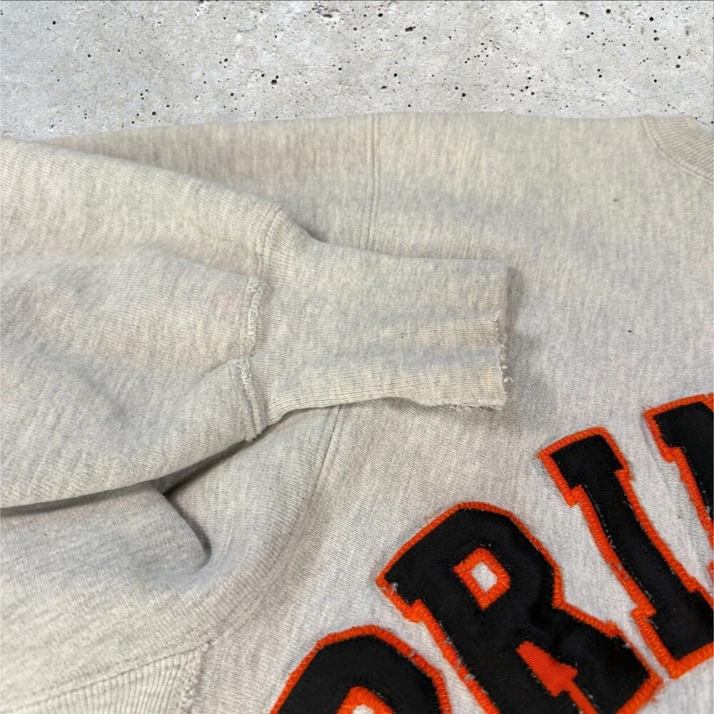Vintage 80's Champion Reverse Weave Princeton Crewneck Sweatshirt Gray Large USA - Picture 15 of 15